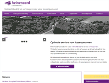 Tablet Screenshot of heinenoord.nl